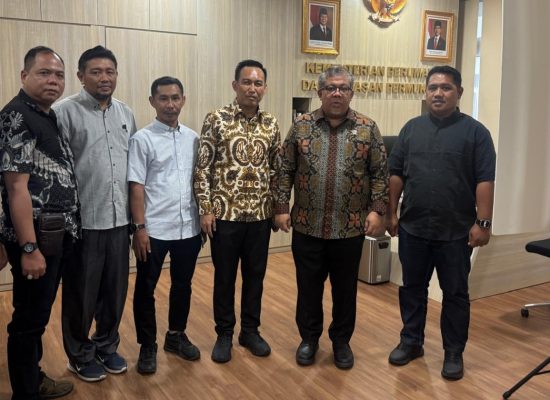 Percepat Program RTLH Halmahera Timur, Sekda Temui Wamen PKP