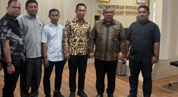 Percepat Program RTLH Halmahera Timur, Sekda Temui Wamen PKP