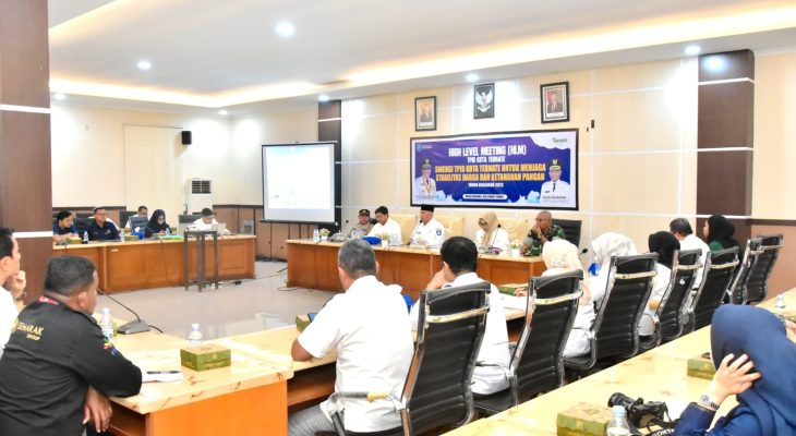 TPID Kota Ternate Bahas Stabilitas Harga dan Ketahanan Pangan