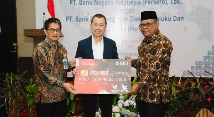 Dukung Digitalisasi Keuangan Daerah,  BNI dan BPD Maluku-Malut Kerja Sama Terbitkan KKI Segmen Pemerintah