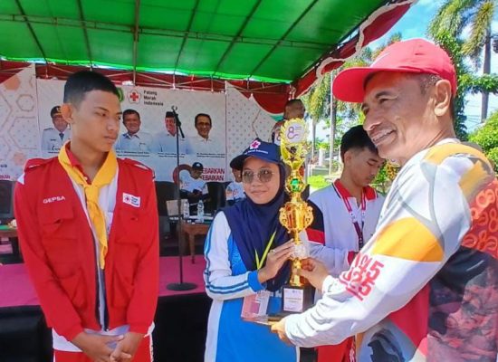 PMR MAN IC Halbar Juara Umum Gebyar HUT ke-80 PMI se-Maluku Utara