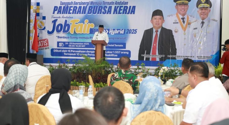 Job Fair Hybrid di Kota Ternate Resmi Dibuka, Peluang Bagi Pencari Kerja