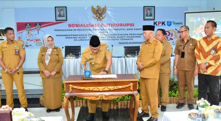Pemkot Ternate Komitmen Perkuat Integritas dan Budaya Antikorupsi