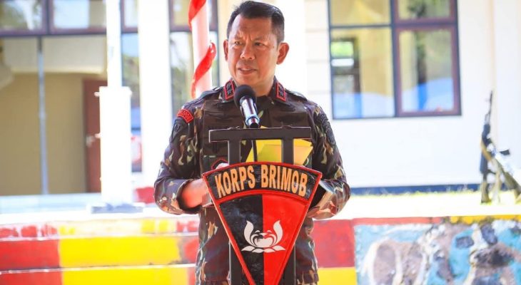 Brimob Polda Malut Harus Profesional dalam Bertugas, Irjen Pol. Waris: Hari jadi ke-66 Pelopor Momen Jaga Kepercayaan Masyarakat