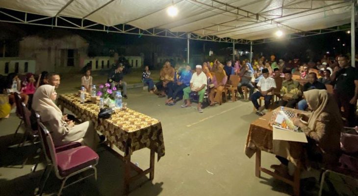 Temui Masyarakat Desa Sangowo Timur, Nazlatan Sosialisasi Fungsi Legislatif dan Eksekutif