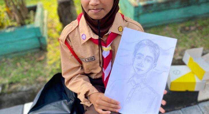 Dengan Cara Tersendiri, Haura R. Yasim Berharap Dapat Tandatangan Wapres Gibran Rakabuming