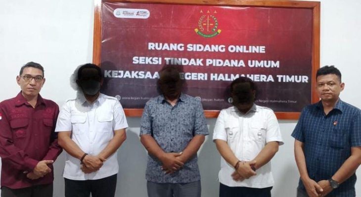 Korupsi 2 Miliar, Polres Halmahera Timur Serahkan Tiga Eks Pejabat ke Jaksa