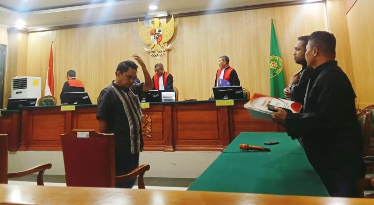 Korupsi BTT, JPU Kejari Sula Tuntut Muhammad Yusril 4,6 Tahun Penjara