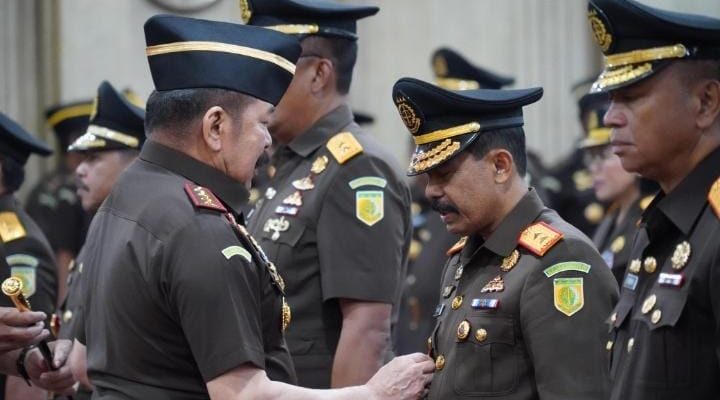 Jaksa Agung ST Burhanuddin Resmi Melantik Kepala Kejaksaan Tinggi Maluku Utara