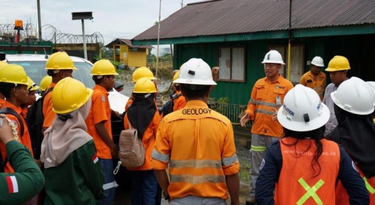 Belasan Siswa SMK Negeri 3 Halmahera Utara Jalani Pendidikan Vokasi di PT NHM