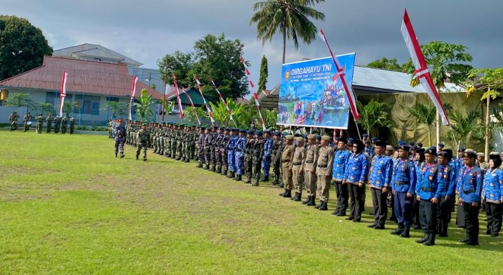 HUT TNI ke-80, Kasrem Baabullah Sampaikan Arahan Jenderal TNI Agus Subiyanto