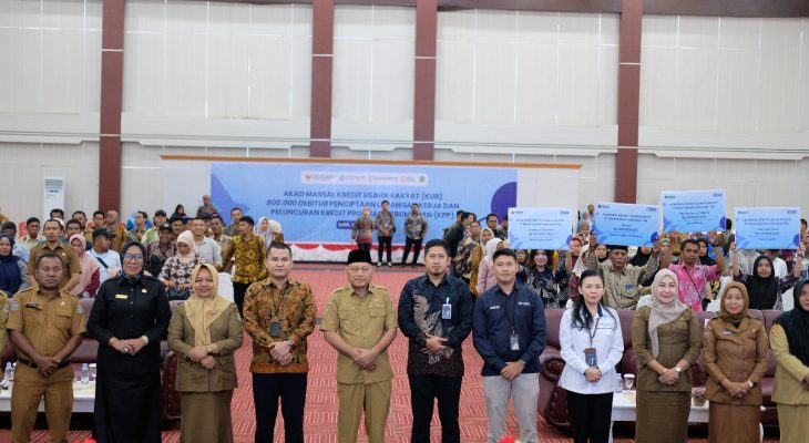 BRI Branch Office Ternate Dukung Akselerasi Ekonomi Lewat Akad Massal KUR dan Peluncuran KPP