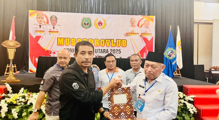 Terpilih Secara Aklamasi, Sarbin Sehe Resmi Pimpin KONI Malut