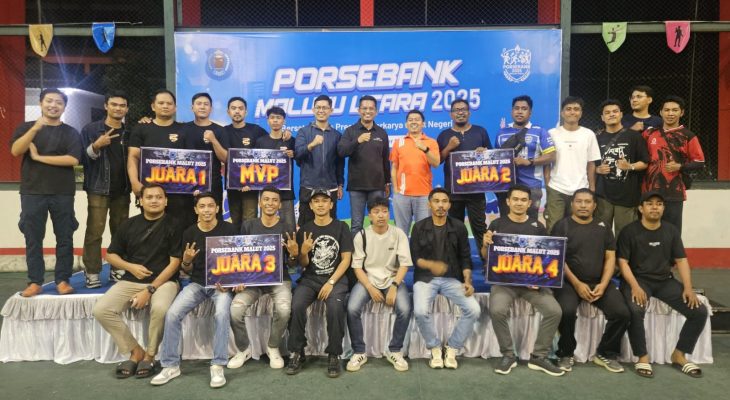 BRI Ternate Ukir Prestasi di PORBANK Maluku Utara 2025