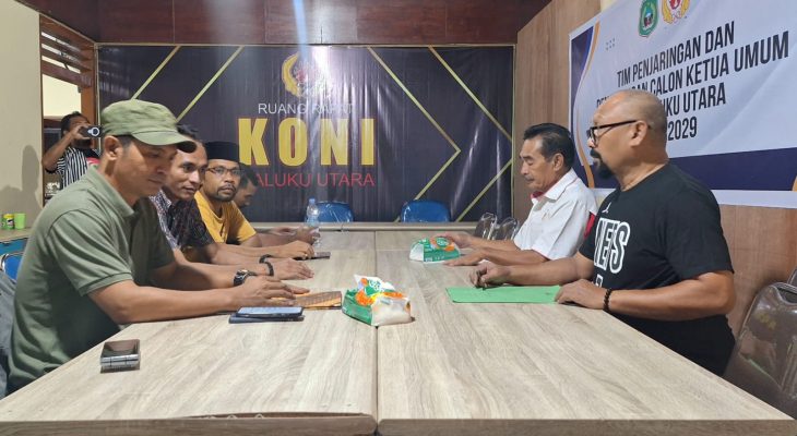 Sengit! Tiga Bakal Calon Berebut Posisi Ketua Umum KONI Maluku Utara 2025-2029, Panitia Diminta Profesional