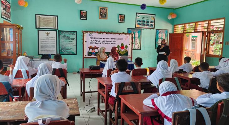Penyuluhan Mitigasi Bencana Gempa Bumi di SDN 1 Kota Ternate: Edukasi Dini untuk Keselamatan Masa Depan