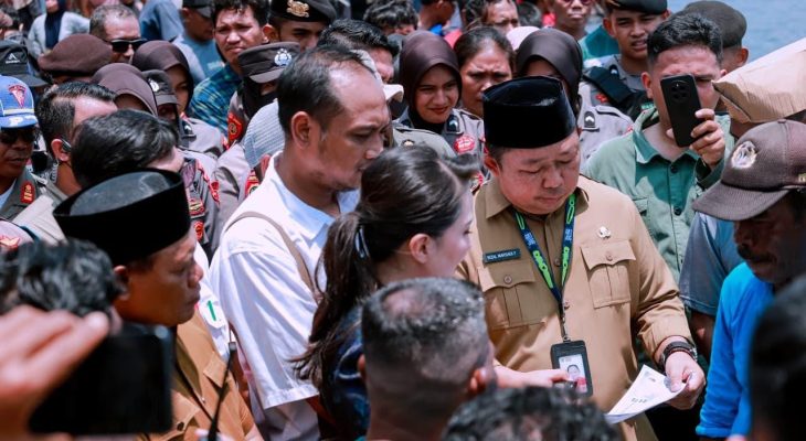 Pemprov dan Pemkot Temui Massa Aksi di Jambula Ternate, Janji Realisasikan Tuntutan 