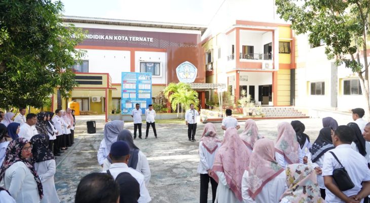 Sekda Ternate Tekankan soal Kinerja saat Datangi Dinas Pendidikan 