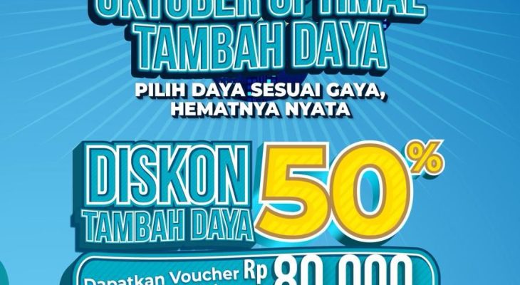 Promo Spesial Hari Listrik Nasional ke-80, Tambah Daya Listrik Diskon 50%