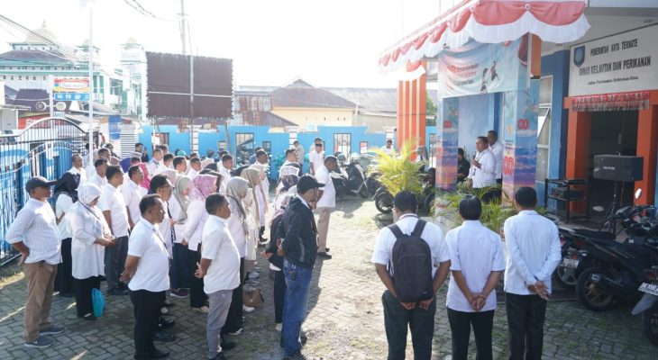 Rabu Menyapa di DKP, Sekda Ternate Tekankan Perhatian untuk Nelayan Kecil