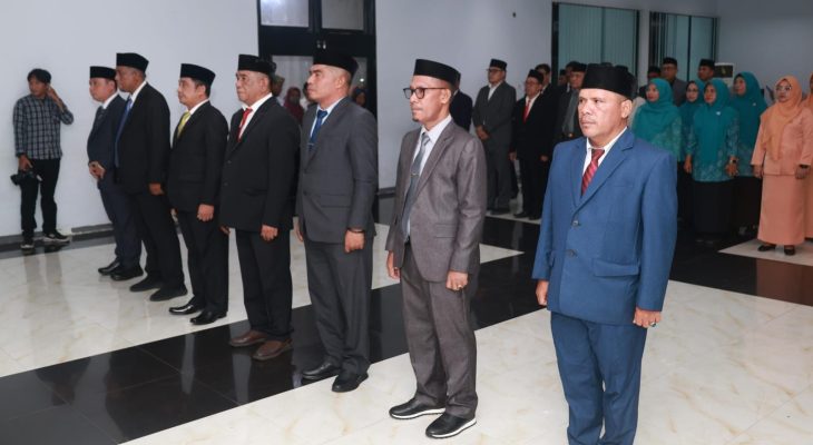 5 Kepala OPD Pemkot Ternate Berganti, 2 Pejabat Dikukuhkan