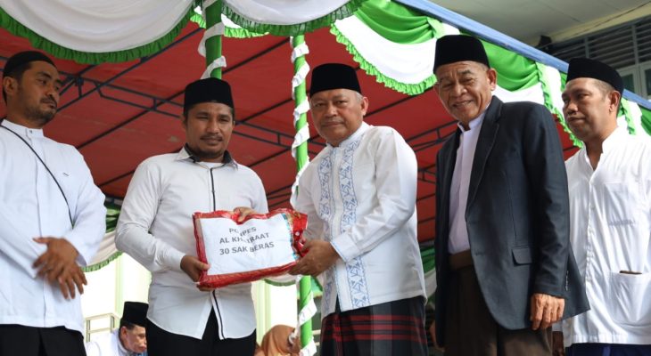 Meriah dan Khidmat, Apel Hari Santri 2025 Digelar di Pesantren Al Khairaat Ternate