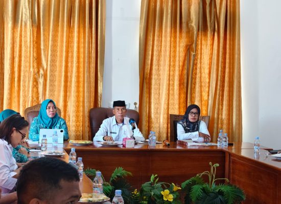 Pemkab Taliabu Gelar Initial Assesment Grand Design Pembangunan Kependudukan