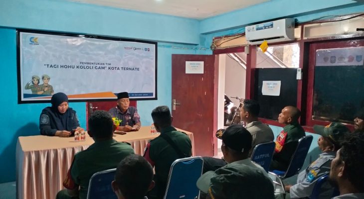 Kasatpol PP Ternate Bentuk Tim Tagi Hohu Kololi Gam dengan Layanan ‘To Lapor’
