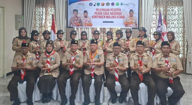 Pramuka Maluku Utara Menuju Peran Saka Nasional, Bawa Semangat dan Budaya Daerah