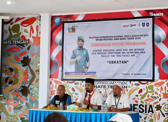 Fhandy Mahmud Mulai Diseminasi CEKATAN, Deteksi Dini Gangguan Ketertiban