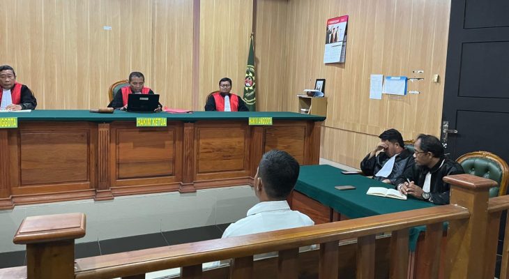 Terdakwa Korupsi Anggaran Makan Minum WKDH Pemprov Malut Divonis 1 Tahun Penjara