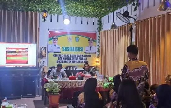 Tingkatan Kesadaran Bahaya Narkoba Pada Pelajar, Polres Sula dan Pemerintah Buat Sosialisasi