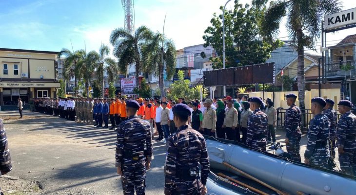 Pimpin Apel Gabungan, Kapolres Ternate Tegaskan Sambutan Kapolri