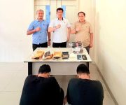 Miliki Satu Paket Ganja, Dua Pemuda Ditangkap Satresnarkoba Polres Ternate