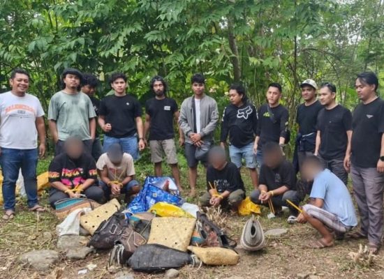 Main Judi Ayam dan Dadu, Polres Ternate Tetapkan Belasan Orang Tersangka