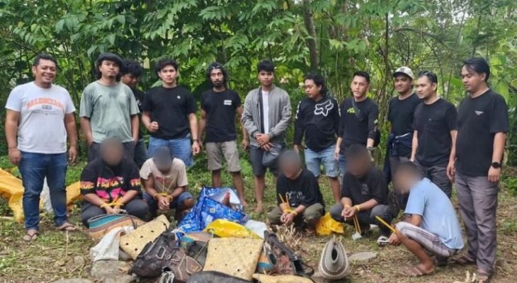 Main Judi Ayam dan Dadu, Polres Ternate Tetapkan Belasan Orang Tersangka