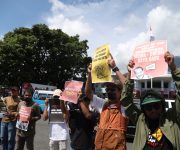 Respons Gugatan Mentan Terhadap Tempo, Organisasi dan Komunitas Jurnalis di Ternate Gelar Aksi Protes