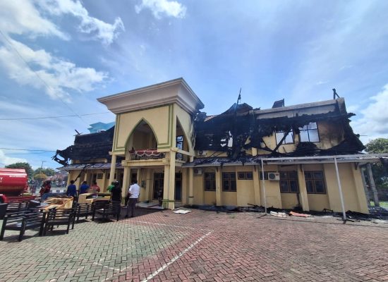 Kebakaran Gedung Musdalifa Diduga Berasal Dari Kamar Atlet, 8 Ruangan di Lantai 2 Ludes