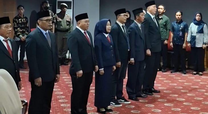 7 Pejabat Eselon II Pemprov Maluku Utara Dilantik, Abubakar Definitif Kadikbud