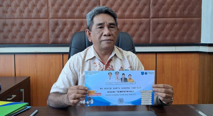 Disnaker Kota Ternate akan Buka Outlet Layanan Bikin Kartu Kuning di Area Publik