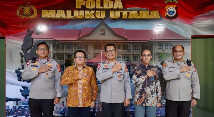 PLN UIP MPA Perkuat Sinergi dengan Polda Malut untuk Amankan Pembangunan Infrastruktur Ketenagalistrikan