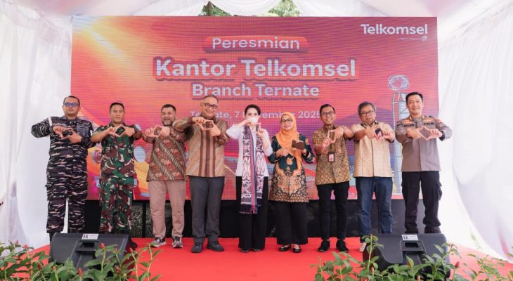 Resmikan Kantor Branch Ternate, Telkomsel Perkuat Layanan Digital dan Kolaborasi di Maluku Utara