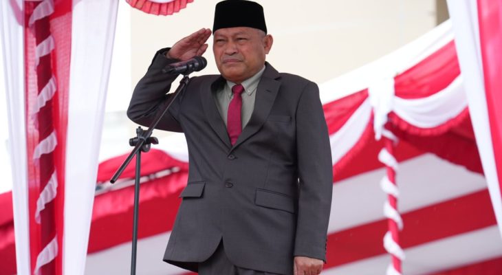 Wagub Sarbin Pimpin Upacara Hari Pahlawan Nasional di Lingkup Pemprov Maluku Utara