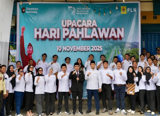 Hari Pahlawan Jadi Momentum PLN UIP MPA Kobarkan Semangat Kepahlawanan untuk Terangi Negeri