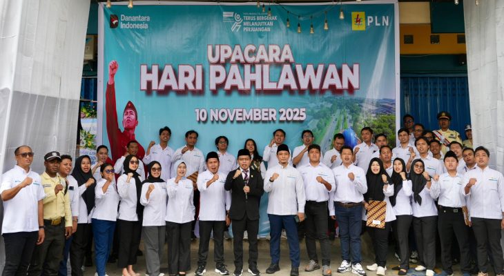 Hari Pahlawan Jadi Momentum PLN UIP MPA Kobarkan Semangat Kepahlawanan untuk Terangi Negeri