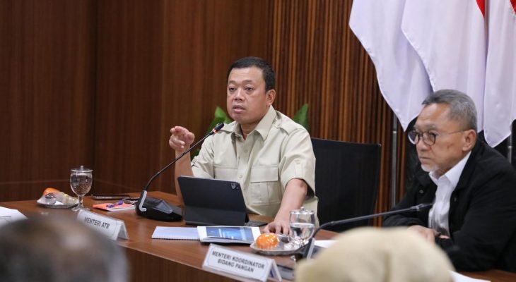 Menteri Nusron Tegaskan Ketersediaan Lahan Jadi Kunci Utama Ketahanan Pangan