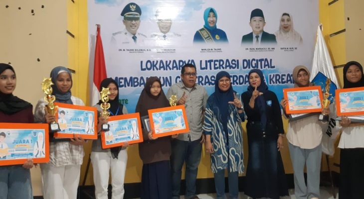 Dispersip Kota Ternate Gelar Lomba Pembuatan Resensi Buku Berbasis Koleksi Perpustakaan, Berikut Juaranya