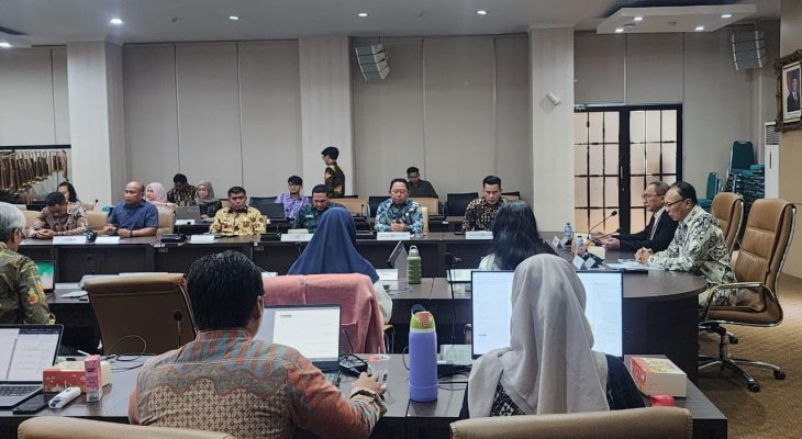 Pemkot Ternate Bahas Revisi Dokumen Perencanaan RTRW 2025-2045 dengan Kementerian Lembaga