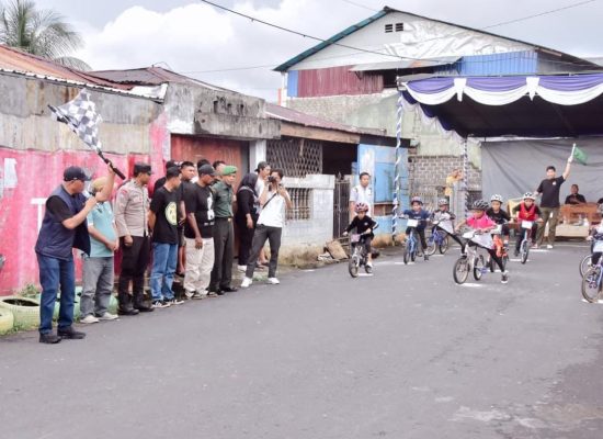 Topans Cycle Road Race Seri III Mulai Dihelat, Wawali Ternate Pesan jaga Sportivitas
