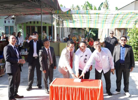 Sekda Ternate Resmikan Gereja GPdI di Kecamatan Pulau Batang Dua